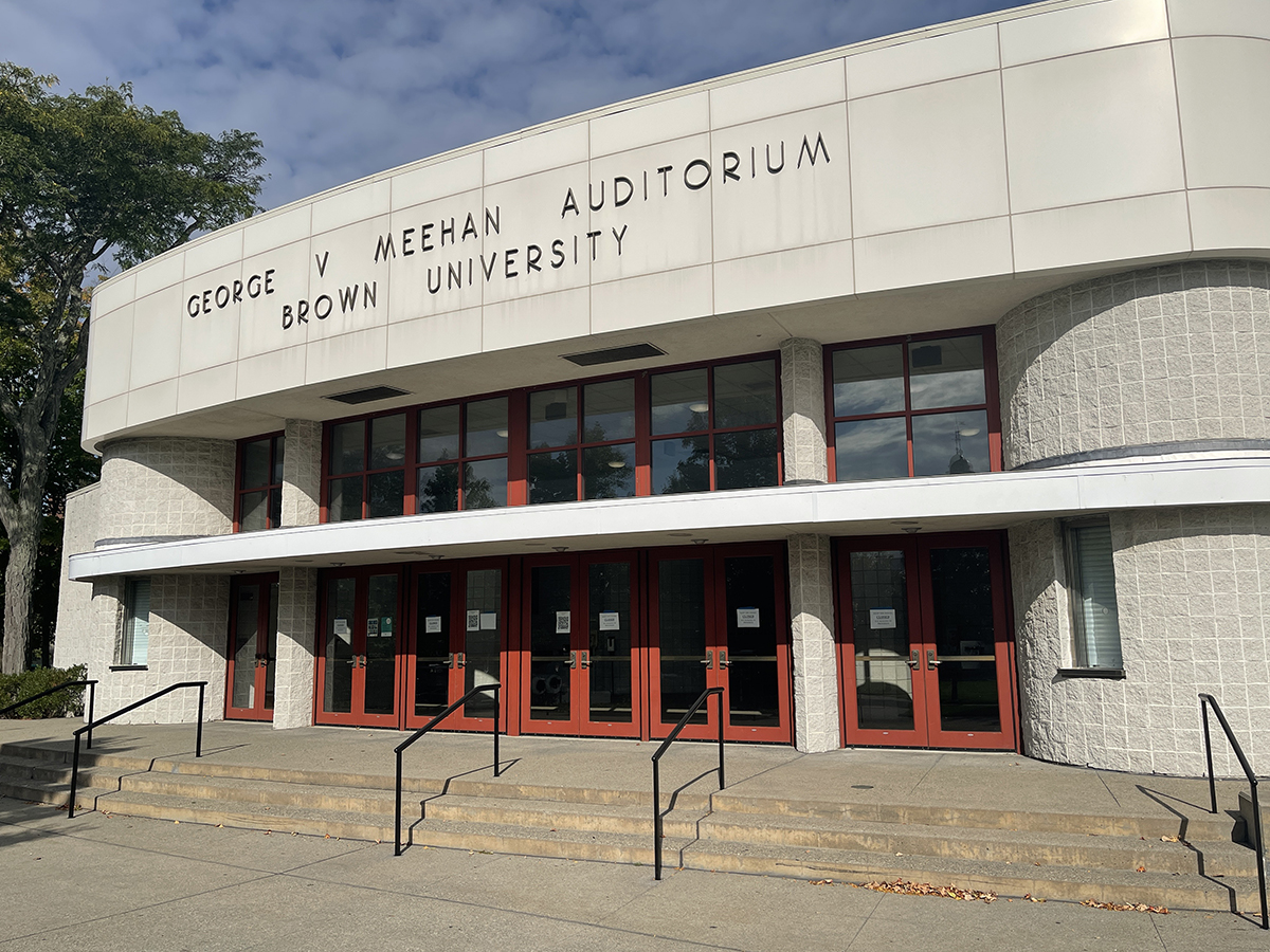 Meehan Auditorium at Brown