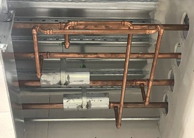 hydronic heating and cooling piping