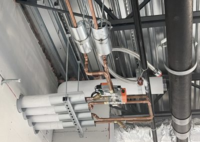 hydronic heating and cooling piping and control value